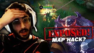 I Lost Because of a Map Hacker  Mobile Legends [upl. by Ahsieyk]