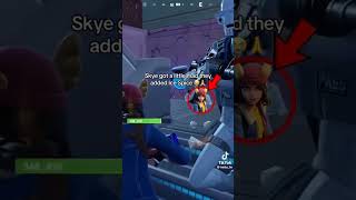 skye got mad fortnite funny [upl. by Ahsila]