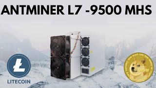 Antminer L79500 Mhs 🔥Best Doge AND Litecoin Miner 🔥Full Review Vikrant Tech 💯 [upl. by Alexine]