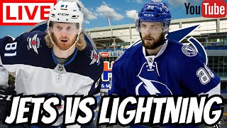 Winnipeg Jets Vs Tampa Bay Lightning NHL 🏒 Live Stream [upl. by Gardal346]