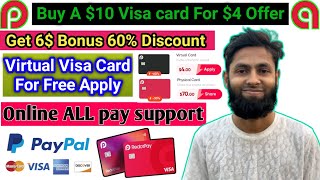 Redotpay card free active get 5 Bonus 60 Discount virtual visa card in Bangladesh 2025 [upl. by Nillok648]