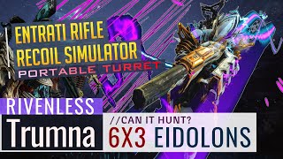 Warframe  Eidolons  Trumna 6x3  6 Hydrolysts Captured [upl. by Lleda41]