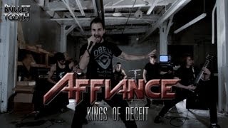 AFFIANCE  Kings of Deceit Feat Dustin Davidson of August Burns Red [upl. by Danete]