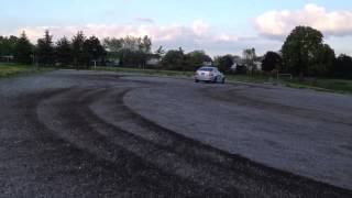 Volvo S40 T5 AWD Playing In Gravel Lot [upl. by Yale]