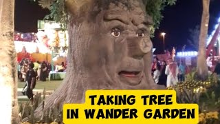 Mini vlog  16 The Taking Tree in Riyadh Wander Garden   Cathybicolana vlog [upl. by Ahtis79]