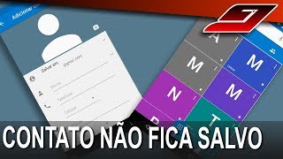 Contatos não ficam salvos no Android  Como resolver  Guajenet [upl. by Athiste936]