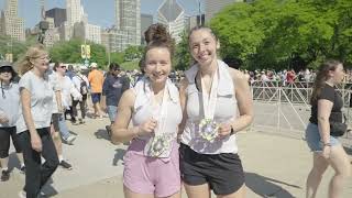 2024 Life Time Chicago Spring Half Marathon amp 10K Highlights [upl. by Javler]