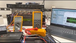 Way over 100 Efficiency DAmore Engineering Current Averaging Amplifier Bench Tested w Sinewaves [upl. by Azarcon23]