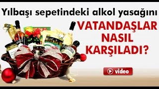 Vatandaşlar Yılbaşı Sepetindeki İçki Yasağını Değerlendirdi [upl. by Amsirac]