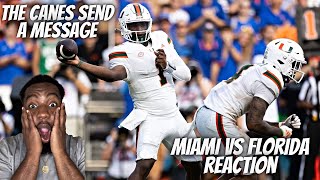 Reaction To 19 Miami vs Florida  Full Game Highlights  2024 College Football Highlights [upl. by Yattirb]