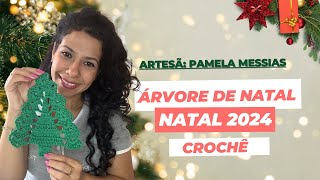 Como Fazer Árvore de Natal em Crochê [upl. by Patty]