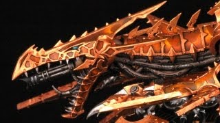 How to paint a Heldrake Chaos Space Marine Warhammer 40k Painting Tutorial [upl. by Lathe324]