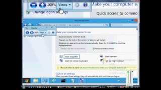 How to use the magnifier in docked mode in Microsoft Windows 8 [upl. by Desai]