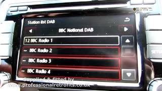 VW Transpotrer T5 DAB Radio Retrofit [upl. by Jutta]