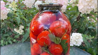 Canning tomatoes at home a very simple and quick recipe [upl. by Debra]