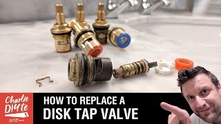 How to Repair or Replace a Quarter Turn Ceramic Disk Tap Valve [upl. by Bedwell]