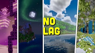 Top 5 Best NEW NO LAG Minecraft Bedrock 121 Ultra Realistic Shaders iOS Android Windows [upl. by Mingche]