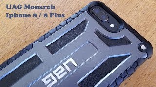 UAG Monarch Iphone 8  8 Plus Case Review  Fliptronikscom [upl. by Uzial]