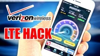 How To Boost Verizon LTE Data Speeds amp Remove Data Throttling On iPhone 5 amp iPad 43Mini [upl. by Brazee]