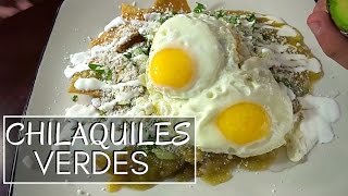 Chilaquiles Verdes con Huevo  La Capital [upl. by Reis41]