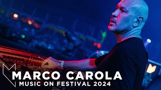 MARCO CAROLA at MUSIC ON FESTIVAL 2024 • AMSTERDAM [upl. by Edris715]