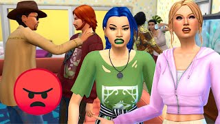 What happens when you lock 8 enemies together in a house in the sims 4 [upl. by Vinny]