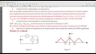 Examen N°4 Avec solution Module Mesure électrique et électronique Licence2S4 [upl. by Yslehc890]