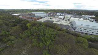 DJI F550 Drone over Pinewood Studios and part of Black Park [upl. by Barclay877]