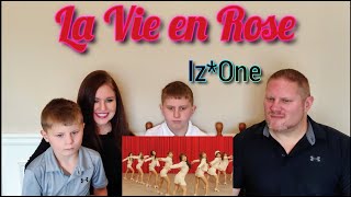 IZONE 아이즈원  라비앙로즈 La Vie en Rose MV REACTION [upl. by Anayd239]