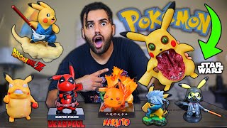 I Bought ALL THE POKEMON PIKACHU MASHUP Anime Figures On WISH INCLUDING NIGHTMARE FUEL POKEMON [upl. by Airda429]