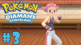 Pokémon Diamant Etincelant  Arène de Voilaroc [upl. by Leopoldeen938]