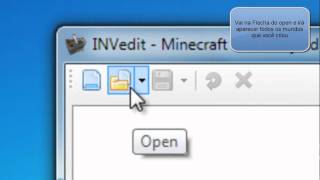 Tutorial do editor de inventário do Minecraft INVedit [upl. by Evanthe680]