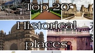 TOP 20 HISTORICAL PLACE IN BIJAPUR ❤historical city bijapurvijaypurbijapur top historical place [upl. by Torbart]