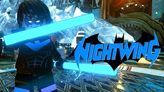 LEGO DC SuperVillains  Nightwing  Boss Fight  Gameplay PC HD 1080p60FPS [upl. by Tsiuqram]