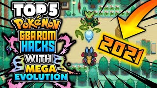 Top 5 Pokemon GBA Games With Mega Evolutions 2021 [upl. by Libove]