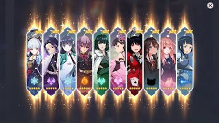 Ayaka and other same Characters VA Saori Hayami  Gacha Animation Fan edit [upl. by Lancelot726]