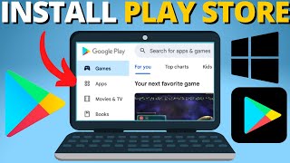 How to Install Google Play Store on PC amp Laptop  Download Play Store on PC [upl. by Alyar]