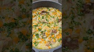 Pilaf de orez cu pui shorts pilaf food [upl. by Anirrak]