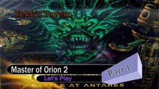 Lets Play Master of Orion 2  Part 1 [upl. by Enymsaj]