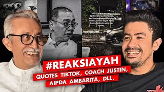 QUOTES TIKTOK COACH JUSTIN AIPDA AMBARITA DLL REAKSIAYAH [upl. by Enecnarf338]