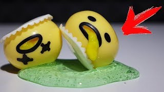 The Most Nasty Stress Ball From China GUDETAMA Slime [upl. by Atwater588]