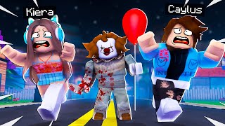 Escape The CREEPY CLOWN In ROBLOX RP [upl. by Rosati]