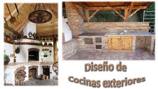 Cómo diseñar una cocina de exterior [upl. by Galina]