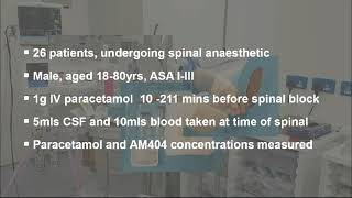 Paracetamol metabolism to AM404 in human CSF Video Abstract ID 143500 [upl. by Hayott]