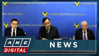 BSP raises 2024 inflation forecast to 47 from 43  ANC [upl. by Edgerton]