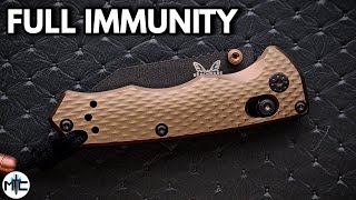 Benchmade Full Immunity Folding Knife  Overview and Review [upl. by Bbor]