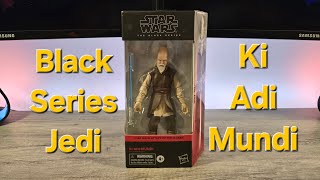 Star Wars Black Series Ki Adi Mundi Jedi Council Master Review [upl. by Yehtomit545]