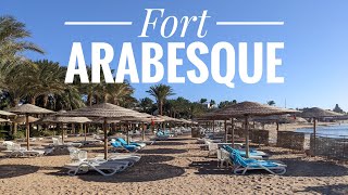 Fort Arabesque Hotel Hurghada Makadi Bay Egypt [upl. by Caffrey]