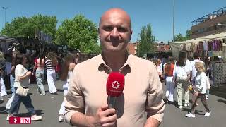 Reportaje de Telemadrid sobre el Mercadillo de Majadahonda que recoge el malestar de los vecinos [upl. by Amarillas]