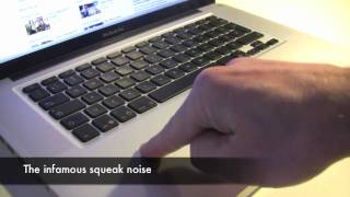 How to fix the squeaking noise on the MacBook Pro 2010 [upl. by Myrtle]